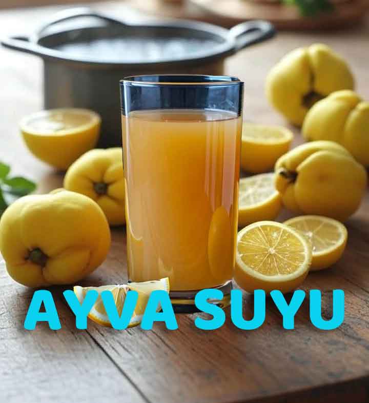 AYVA SUYU FAYDALARI VE TARİFİ