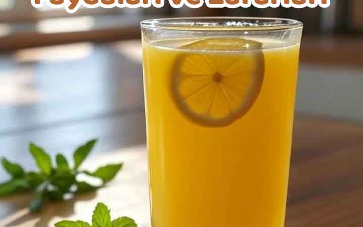 Limonlu Zerdeçalın Sağlığa Faydaları