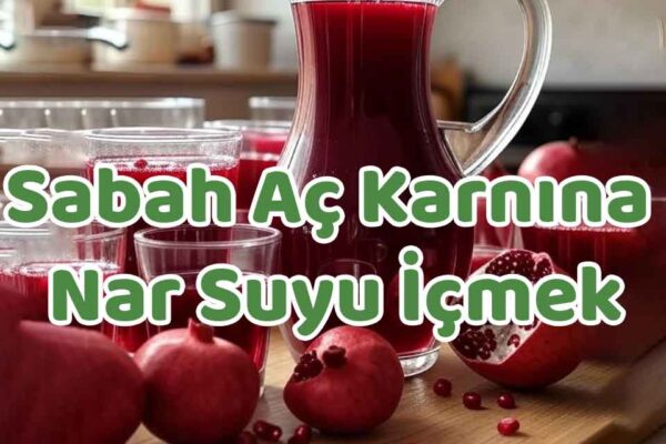 sabah nar suyu içmenin faydaları