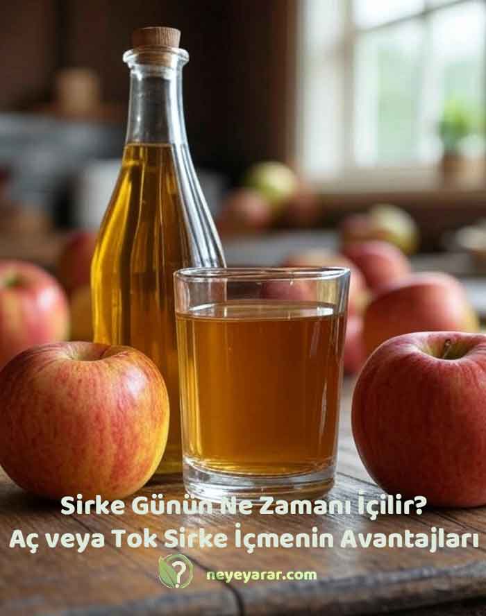 Sirke Ne zaman içilmeli