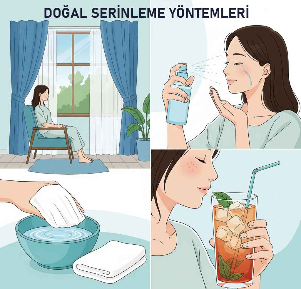 Yaz aylarında doğal serinleme yöntemleri
